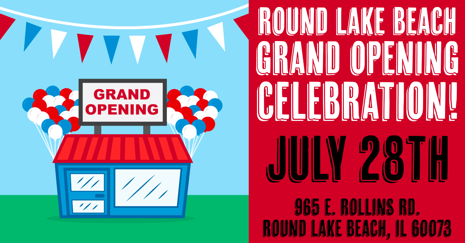 Round Lake Beach Grand Opening