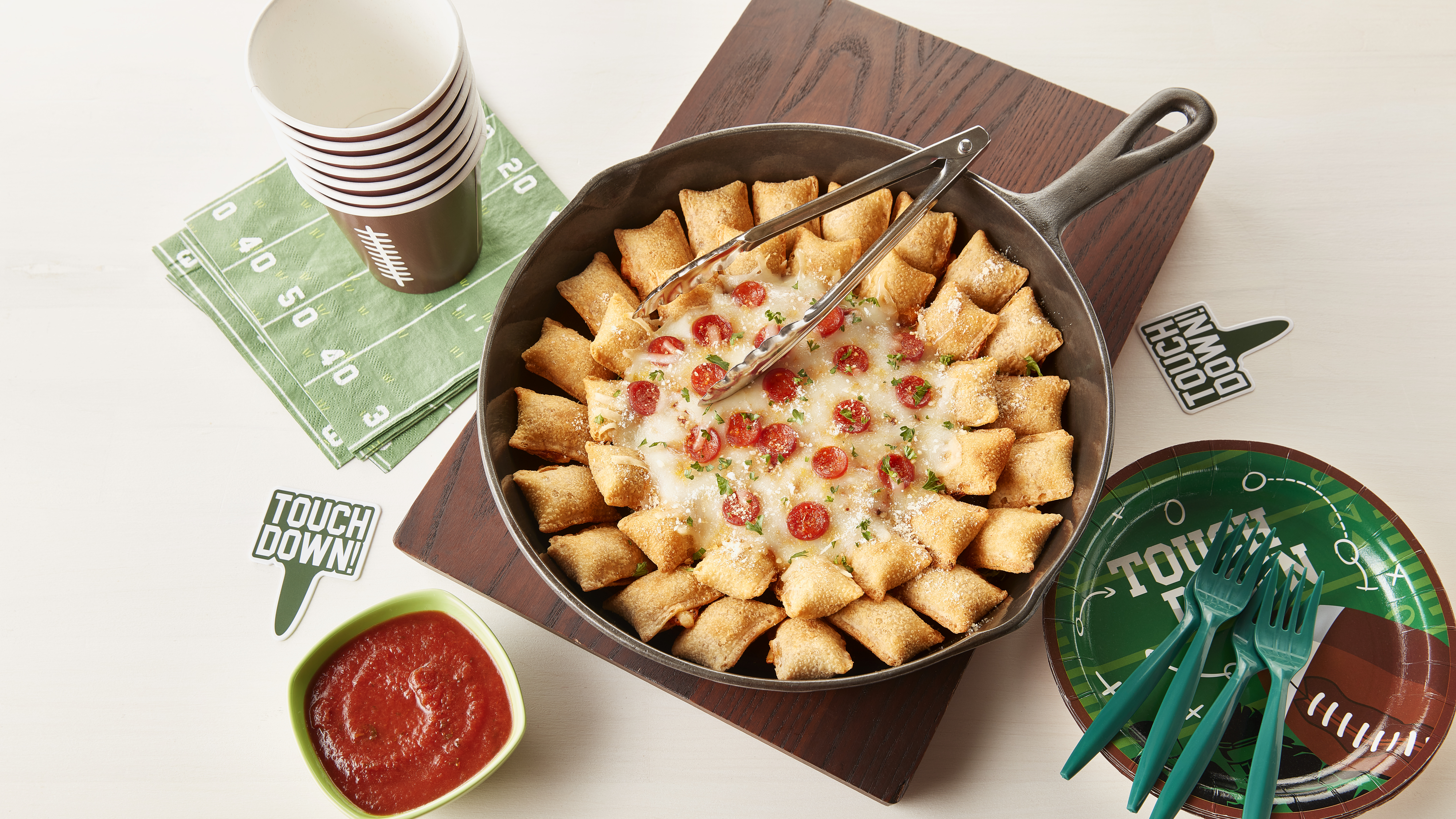 Game Day Pizza Roll Skillet Dip - Tonys Fresh Market
