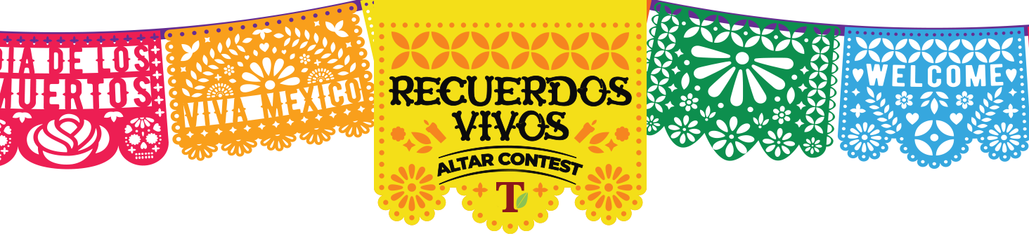 Altar Contest Papel Picado page decoration