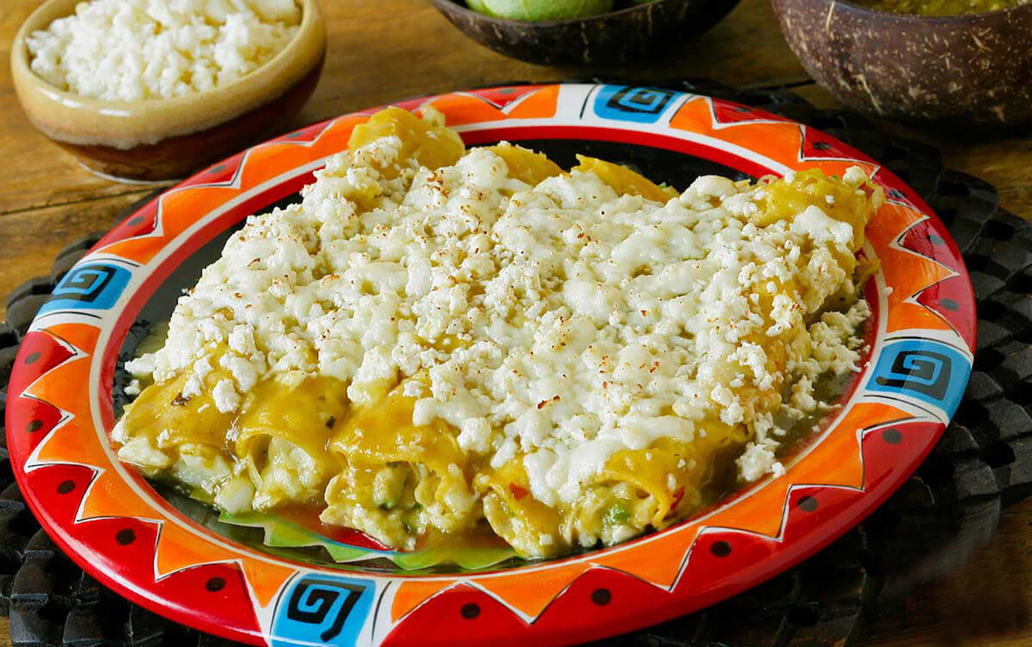 Green Chicken Enchiladas - Tonys Fresh Market