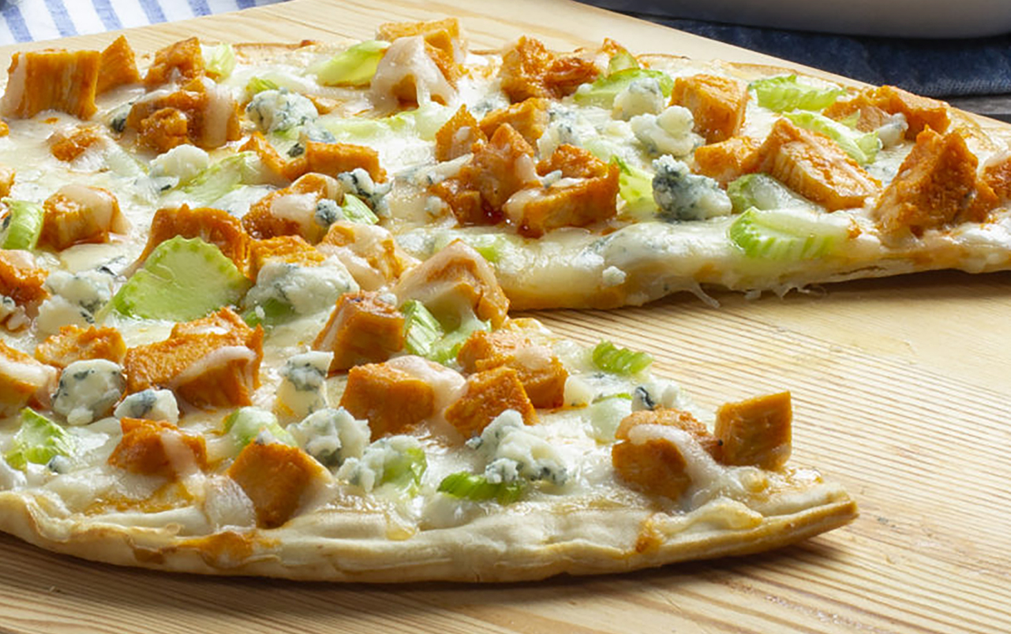 Guilt Free Buffalo Chicken Pizza - Tonys Fresh Market
